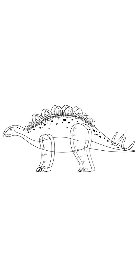 Dinosaur Alebrijes Drawing Coloring Page Free Printable Coloring