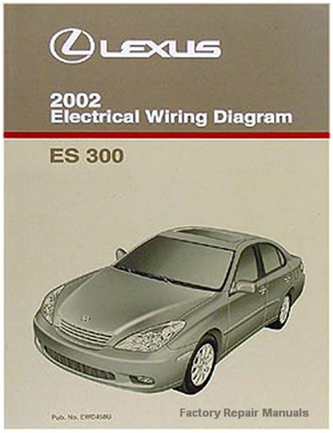 2002 Lexus ES300 Electrical Wiring Diagrams - Original ES ...