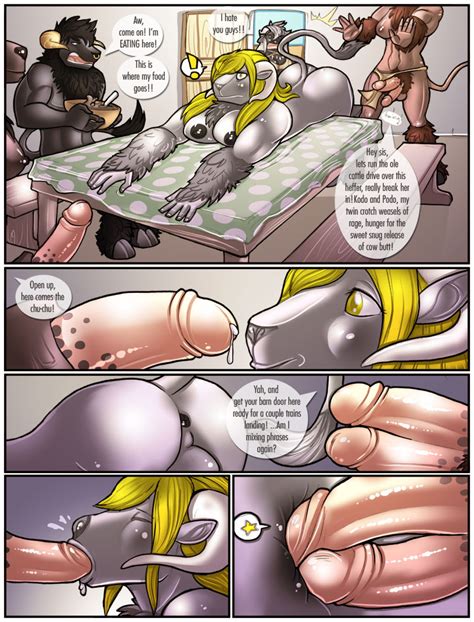 Rule 34 2012 Anal Anal Sex Anthro Bovine Breasts Comic Dialogue