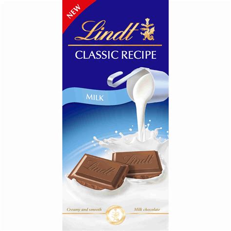 Tablete De Chocolate Leite Emb 125 Gr Lindt Continente Online