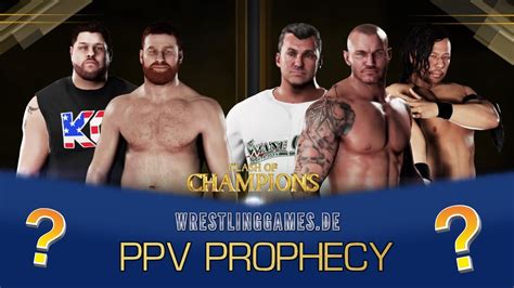Ppv Prophecy 68 Wwe Clash Of Champions 2017 Zayn And Owens Vs Orton