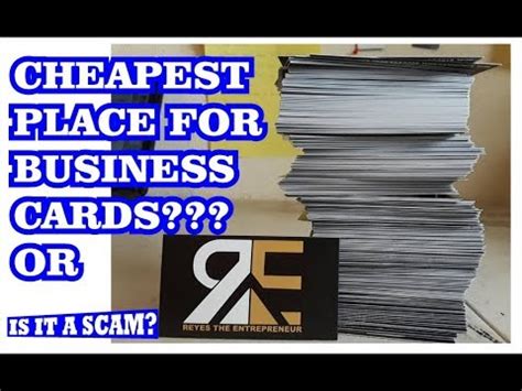 Create custom business cards online with vistaprint at an unbeatable price. 500 business cards for only $9.99? Sounds like a scam Vistaprint review - YouTube