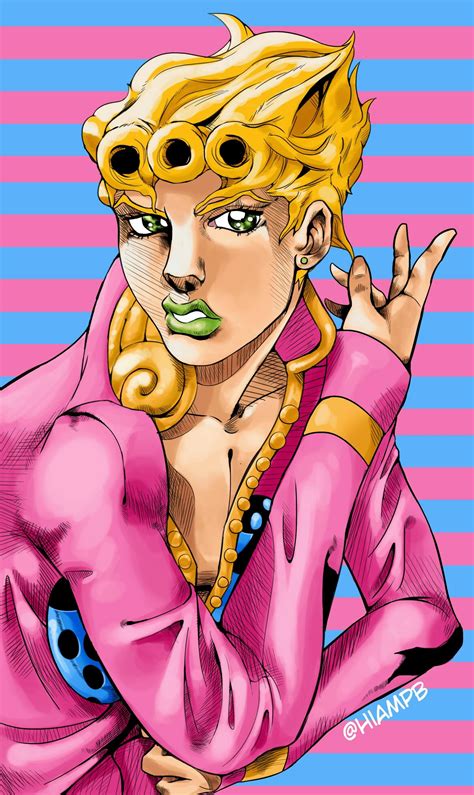 Fanart Giorno Giovanna In Part 8 Art Style Rstardustcrusaders