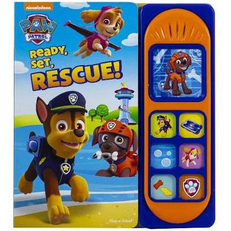 Paw Patrol Ready Set Rescue Sound Book Hardcover 9781503731189 Buy