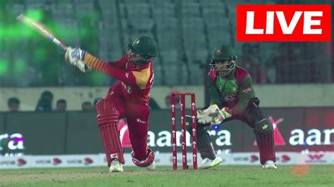Bangladesh Vs Zimbabwe Today 3rd Odi Live Cricket Score 2020 Youtube