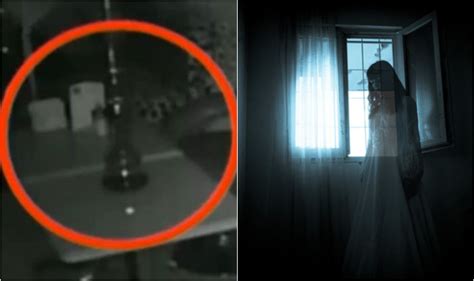 Shocking Ghost Caught On Cctv Camera Throwing Hookah Pipes In Empty