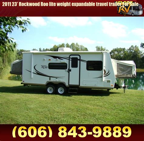 Salvage Rv Parts 2011 23 Rockwood Roo Lite Weight Expandable Travel