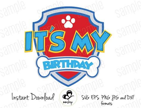 Paw Patrol Birthday Boy Svg - 146+ Popular SVG File