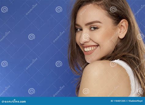 Young Beautiful Woman Stock Image Image Of Smiling 118401205