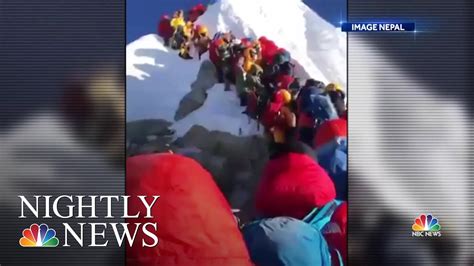 Death Toll Rises On Mt Everest Concerns Of Overcrowding On Worlds