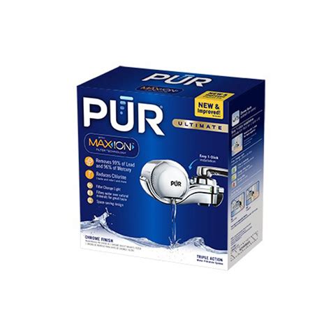 Eugene is a professional movie and tv director, photographer and pretty good guitarist as well.) PUR® FM-9400B 3-Stage Horizontal Faucet Filter System - Chrome