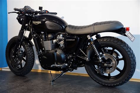 Umgebautes Motorrad Triumph Bonneville T100 Black Von Promotec Gmbh
