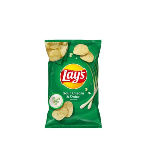 Lays Potato Chips Sour Cream And Onion Flavored 50g