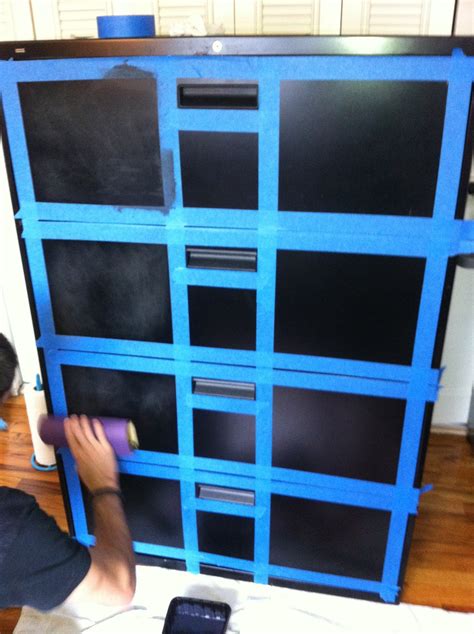 This diy filing cabinet makeover is from 'the diy mommy'. CraftyBridge: Refurbished File Cabinet