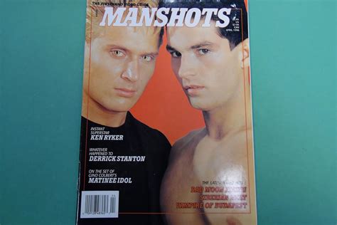 Manshots Gay Magazine Ken Ryker April 1996 By Manshots