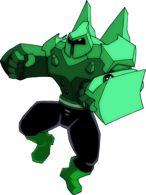 Diamondhead Redesign By Vvaiiahi Ben 10 Fan Art Cartoon Concept Art