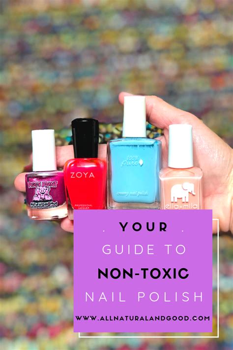 Your Guide To Non Toxic Nail Polish Nail Polish Short Nail Designs