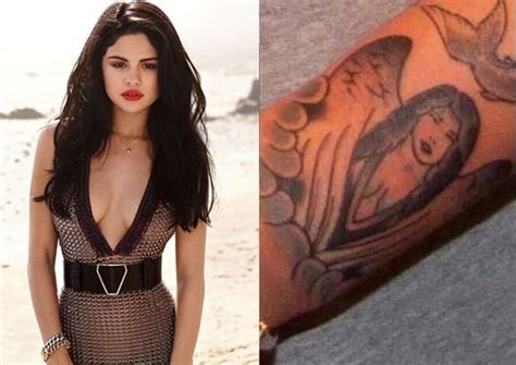 The emotional story behind this initial is that gracie is her first. 45+ Selena Gomez Tattoos (with Meanings) That Show Your ...