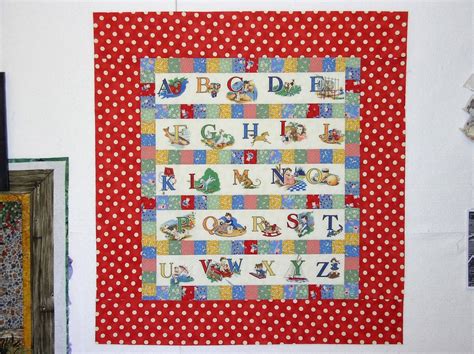 Luann Kessi Baby Quilt 1abc Baby Quilts Alphabet Quilt Quilts
