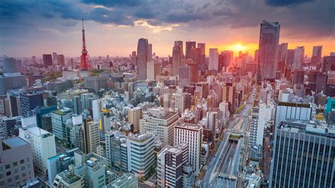 3840x2160 Tokyo Skycrapper Building Sunset Cityscape 4k Hd 4k