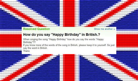 British People Dont Speak English