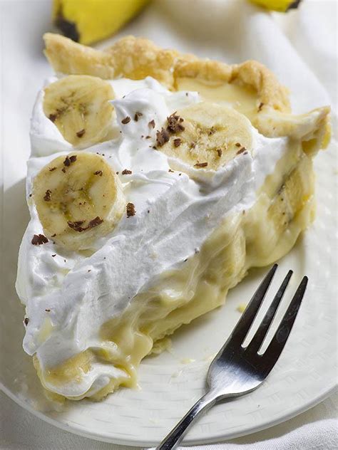 Old Fashioned Banana Cream Pie Homemade Banana Cream Pie Recipe