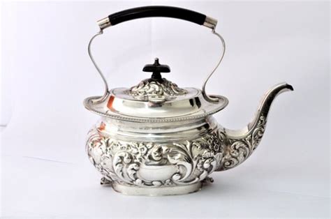 Items Similar To Vintage Silver Plated Teapot Coffeepot English Pot W