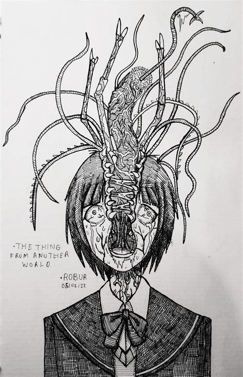 The Thing Brain Parasite By The Robur On Deviantart