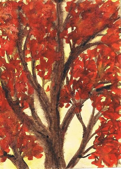 Autumn Tree 3 By Cassandra Donnelly Autumn Trees Autumn Tree