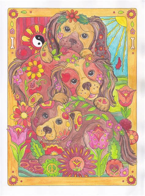 Download and print for free. Pin by Małgorzata Kitka on My Dazzling Dogs | Adult ...