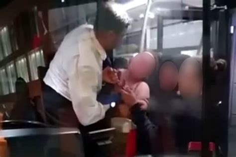 Shocking Footage Shows Birmingham Bus Driver Being Attacked