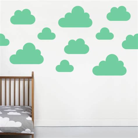 Cloud Wall Stickers By Little Chip