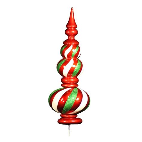 Queens Of Christmas Finial Tree Topper Ornament And Reviews Wayfair