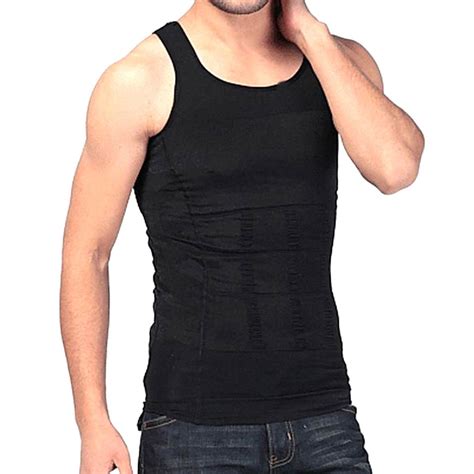 Bcurb Men S Compression Undershirt Shirt Vest Tank Top Slim Body Shaper