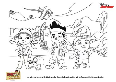 Desene de colorat pentru copii. Planse de colorat pentru copii: Piratii din Tara de ...