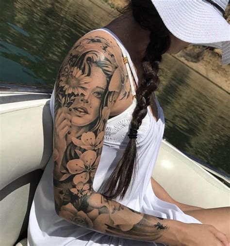 25 Unusual Sleeve Tattoos For Women ⋆ Tattoozza