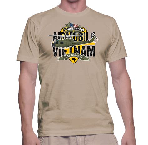 Vietnam 1st Cavalry T Shirt War History Online Store