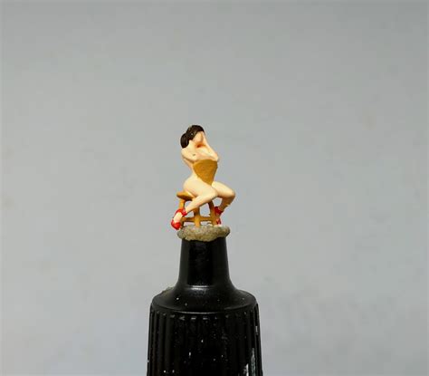 Sexy Striptease Girl Ho Scale Miniature Figure No Preiser Etsy