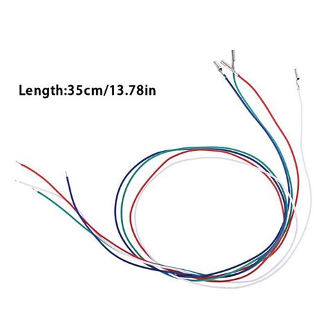 3 4PCS Cartridge Phono Cable Leads Header Wires For Turntable Phono