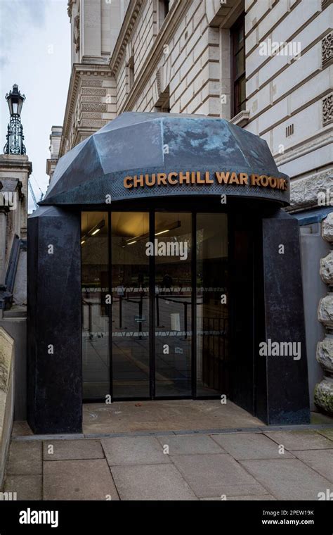 Churchill War Rooms London Entrance To The Churchill War Rooms
