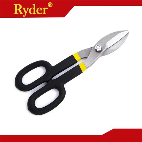 Ryder Tools Tin Snip 8 10 12 Scissors For Cutting Metal And