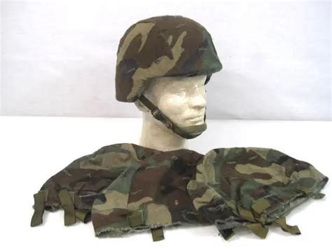 Us Armyusmc Pasgt Helmet Cover Woodland Camouflage Pattern X Small