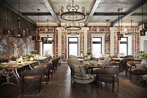 Stunning Restaurant Interior Design The Chic Of Original