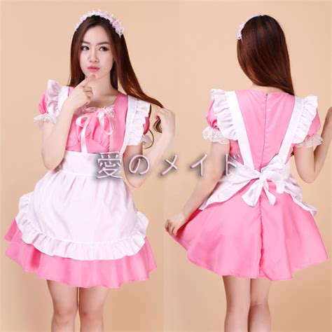 Super Cute Japanese Anime Cosplay Maid Outfit Women Cosplay Costumes
