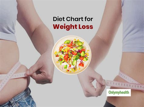 a nutritionist demystifies a perfect diet chart for weight loss onlymyhealth