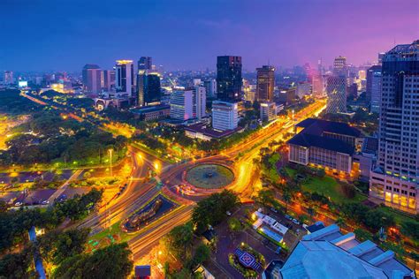 63 City Light Jakarta Hd Pictures