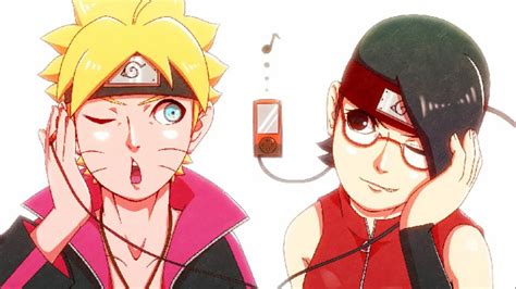 boruto x sarada [amv] playdate youtube