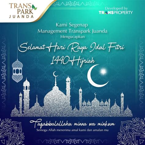 Transpark Official Selamat Hari Raya Idul Fitri 1440 Hijriah