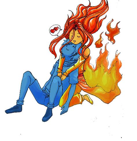 Finn And Flame Princess By Shinobubyako On Deviantart