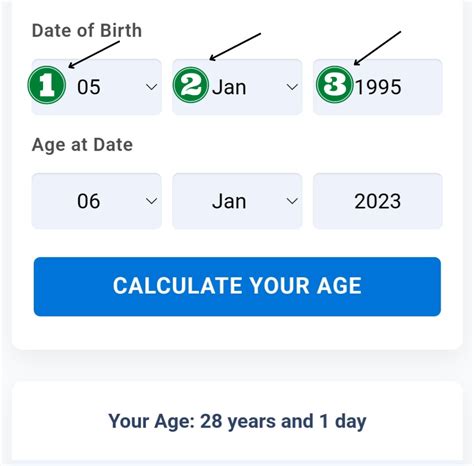 Best Pearson Chronological Age Calculator Online By Date Of Birth